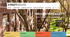 Desktop Screenshot of prattsenate.org